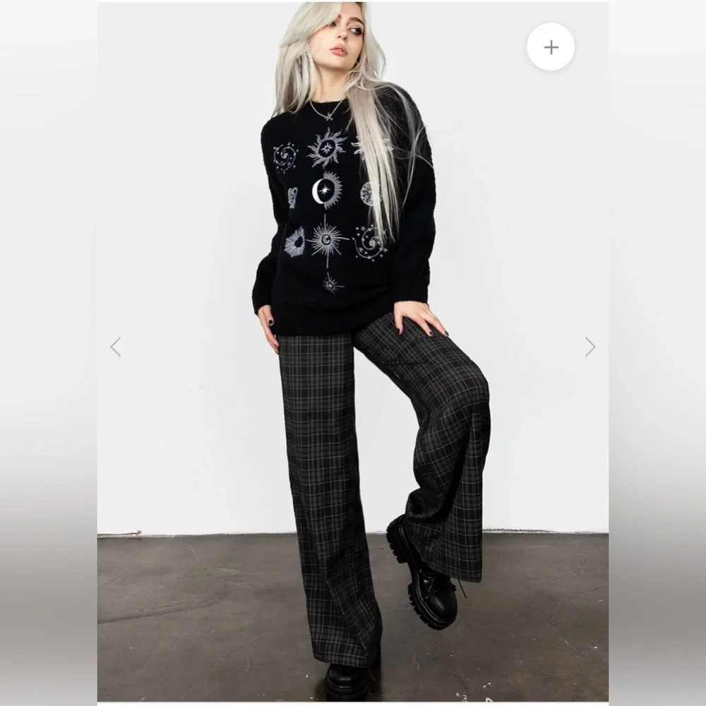 RARE Disturbia Celestial Embroidered Sweater - Picture 9 of 14